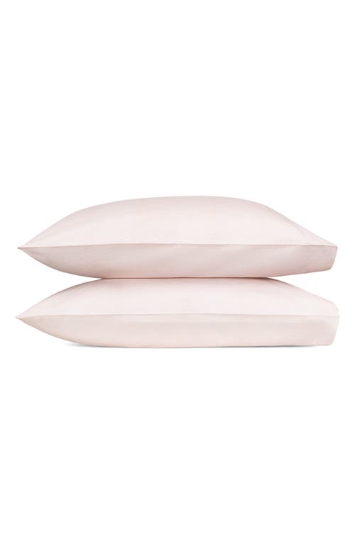 Matouk Jasper Set Of 2 Cotton Sateen Pillowcases In Pink