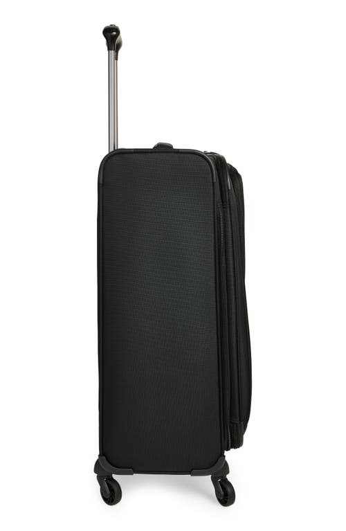 Shop Travelpro Pilot Air™ 2 25" Expandable Medium Checked Spinner Luggage In Black