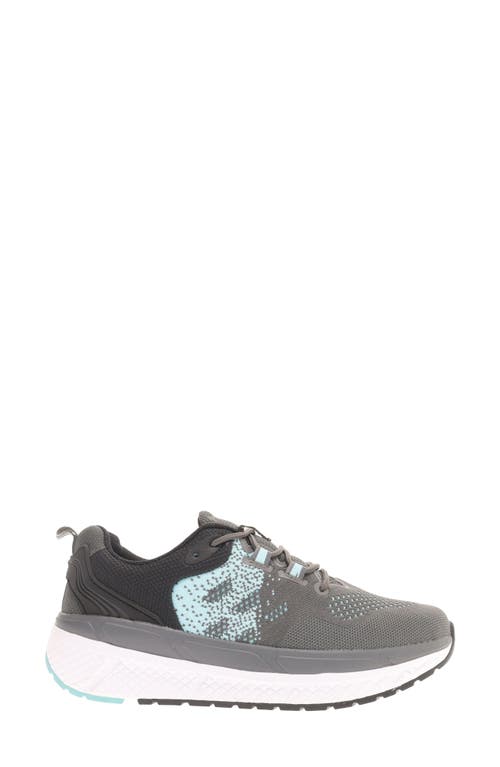 Propét Ultra Sneaker In Grey/mint