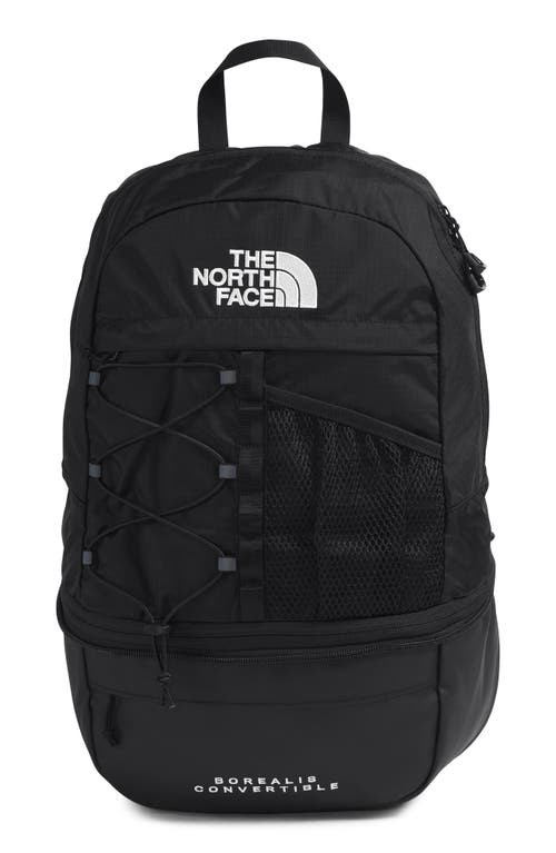 Shop The North Face Borealis Convertible Backpack In Tnf Black/tnf Black