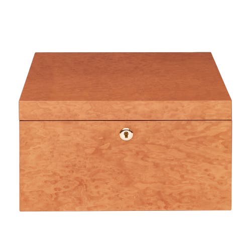 Rapport London Heritage Sixteen Watch Box In Burr Walnut