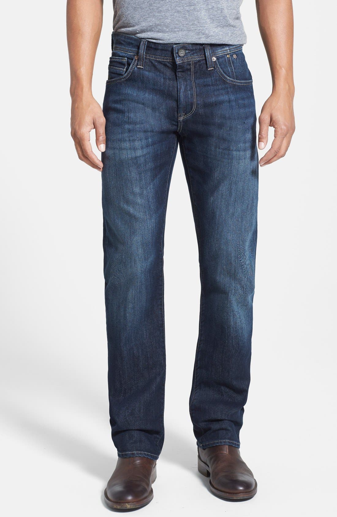 Mavi Jeans 'Zach' Straight Leg Jeans (Rinse Cooper) Nordstrom