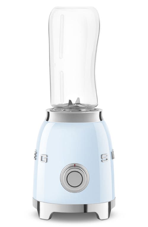 Smeg Retro Personal Blender In Pastel Blue