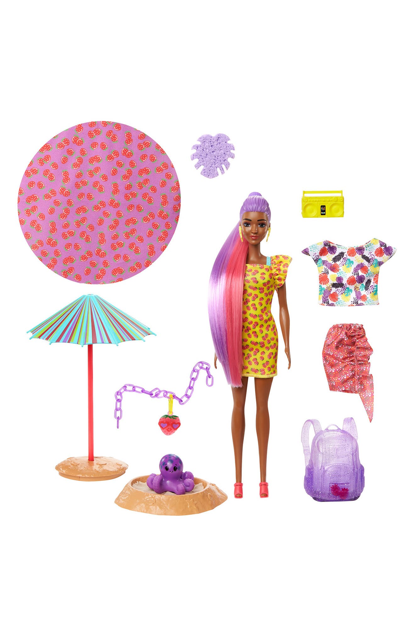 Mattel Barbie(R) Color Reveal(TM) Foam! Doll with 25 Surprises in Multi at Nordstrom