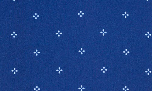 Nautica Alexis Regular Fit Geometric Dress Shirt In Alexis Blue/white