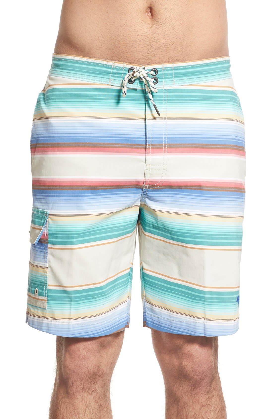 Tommy Bahama 'Baja San Juan' Stripe Swim Trunks Nordstrom