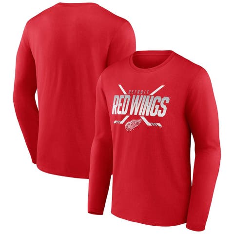 Men's Detroit Red Wings Columbia White Terminal Tackle Omni-Shade