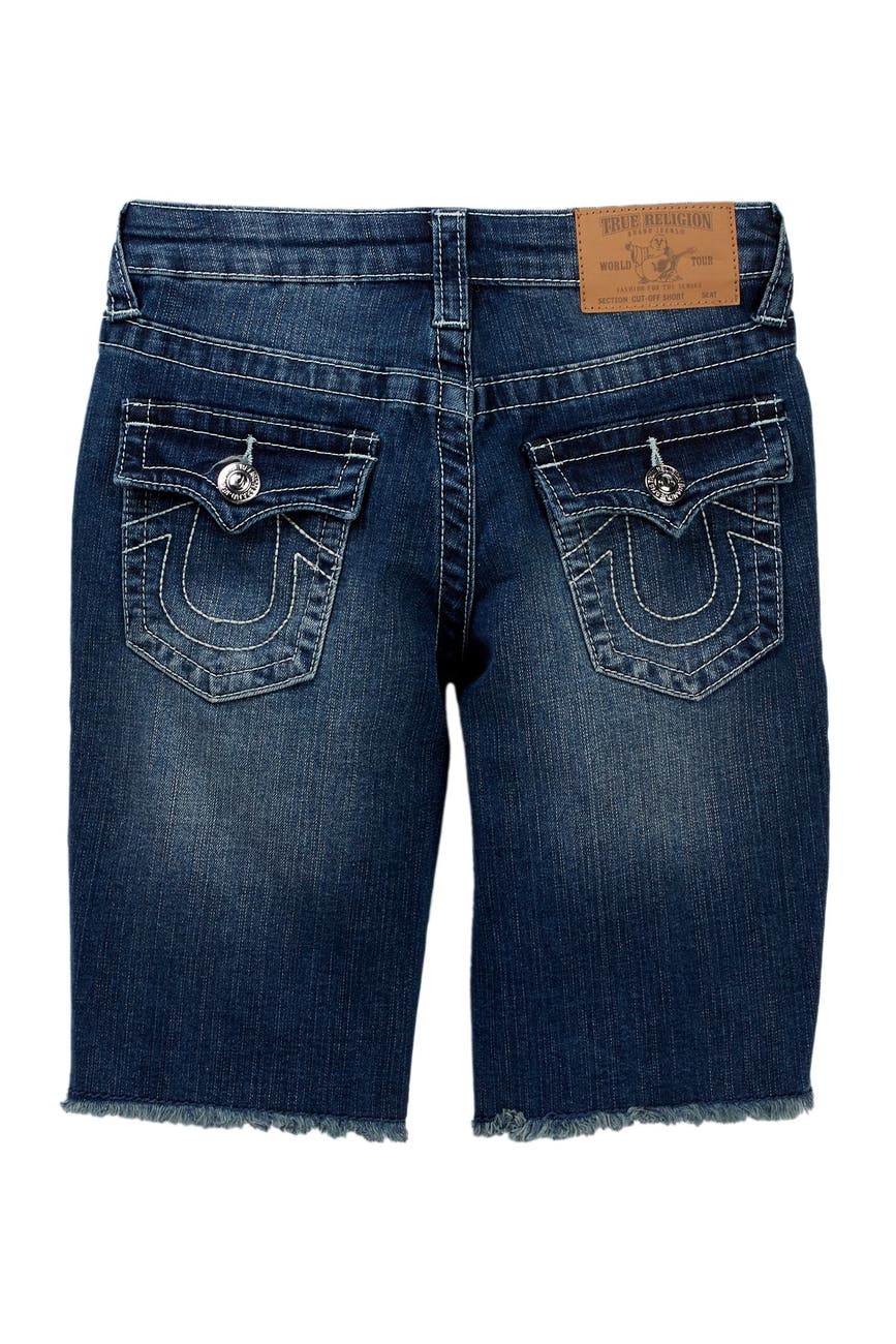 True Religion | Slim Single End Denim Shorts | Nordstrom Rack