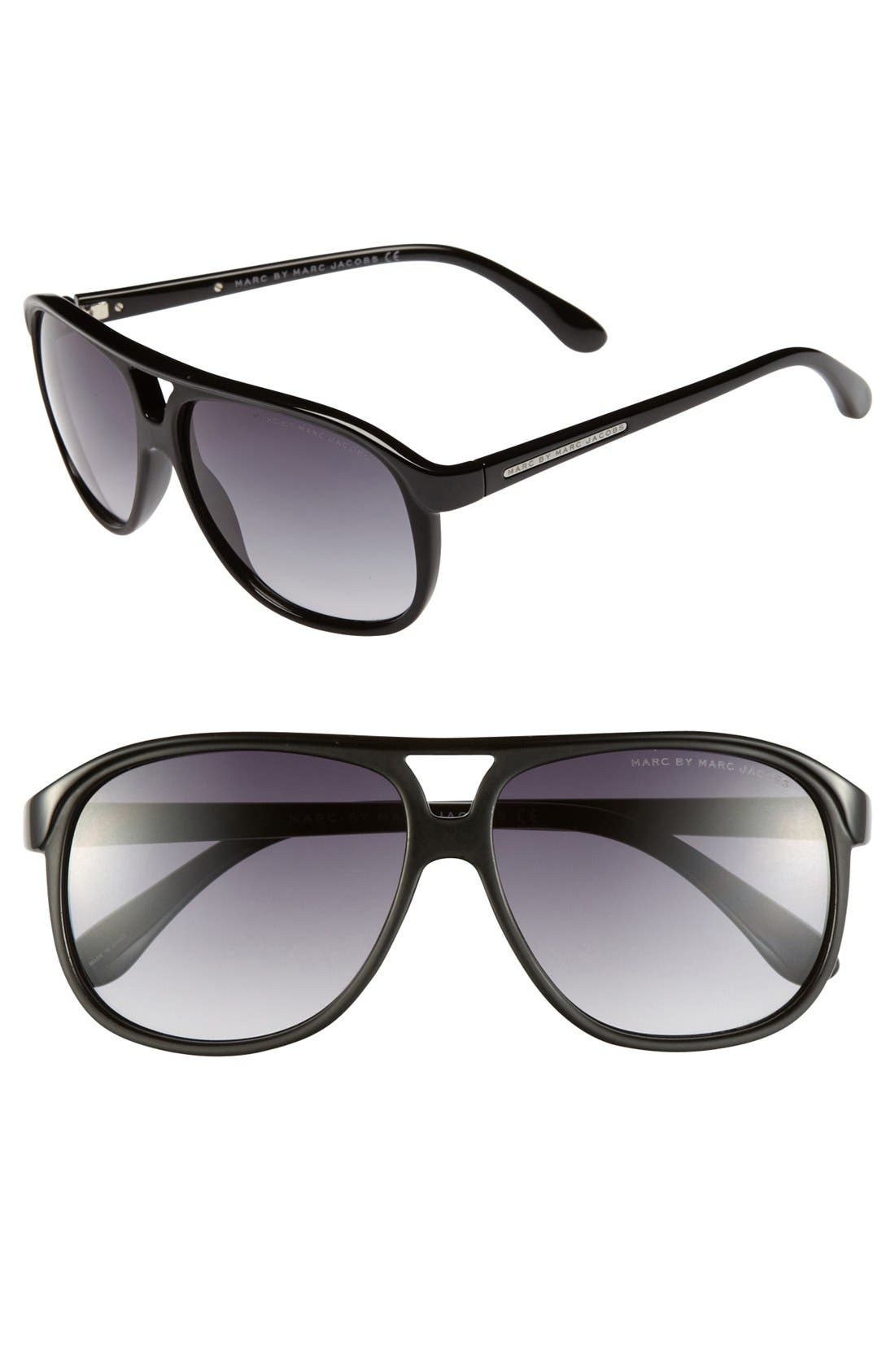 MARC BY MARC JACOBS 59mm Navigator Sunglasses Nordstrom