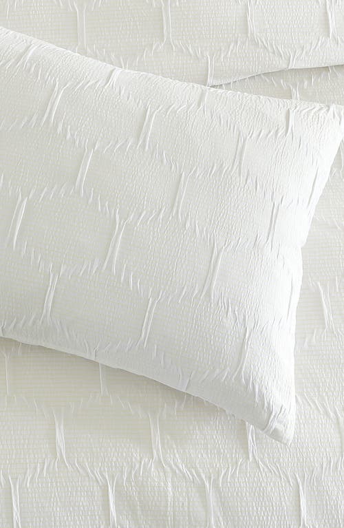 Dkny Modern Hexagon Duvet Cover & Shams Set In Citron