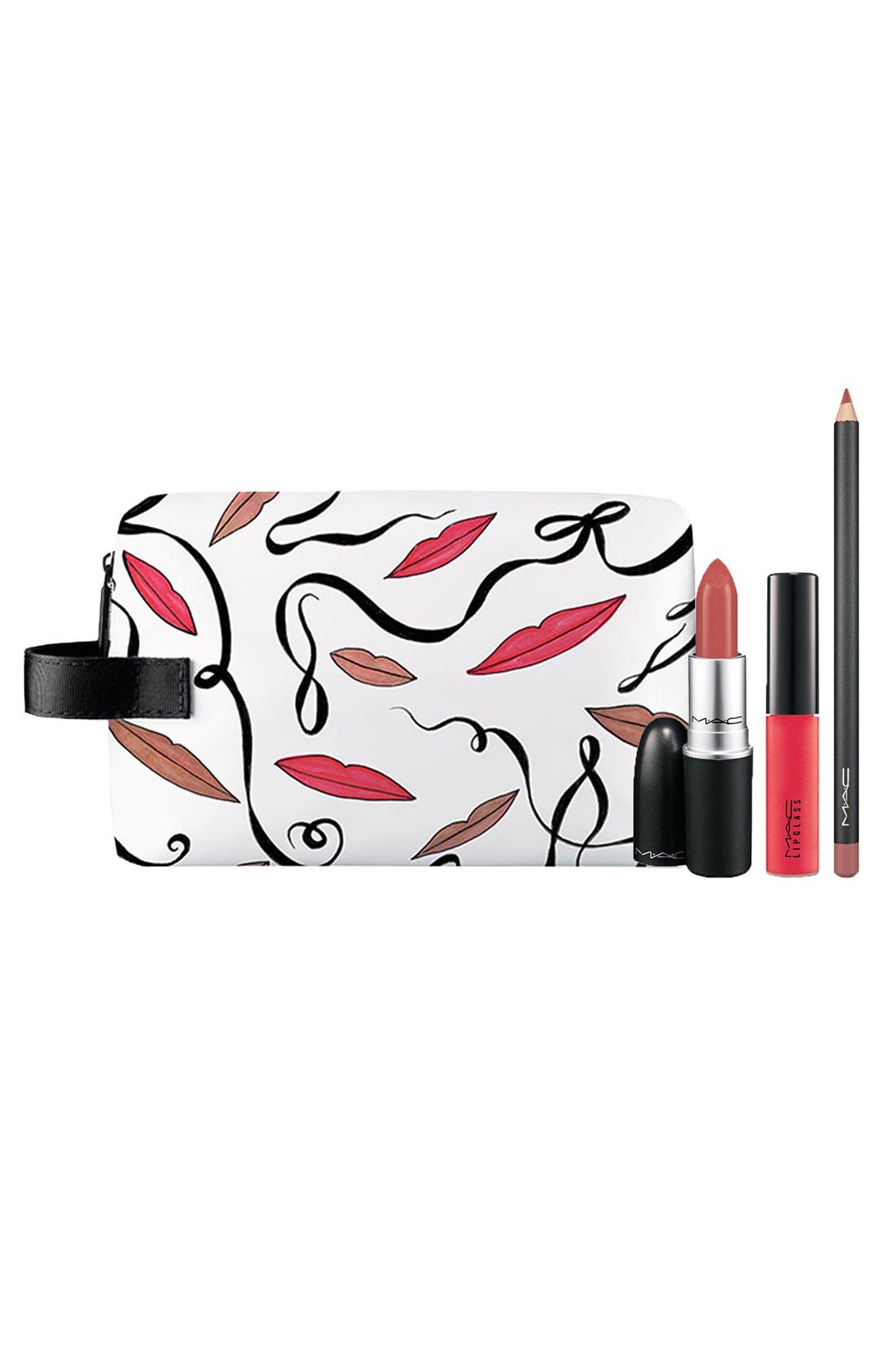 M·A·C 'Illustrated' Lip Bag (Pink) (Nordstrom Exclusive) (81 Value) Nordstrom
