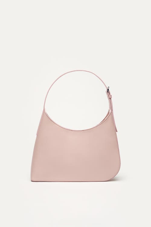 Shop Want Les Essentiels De La Vie Want Les Essentiels Arch Smooth Leather Shoulder Bag In Blush