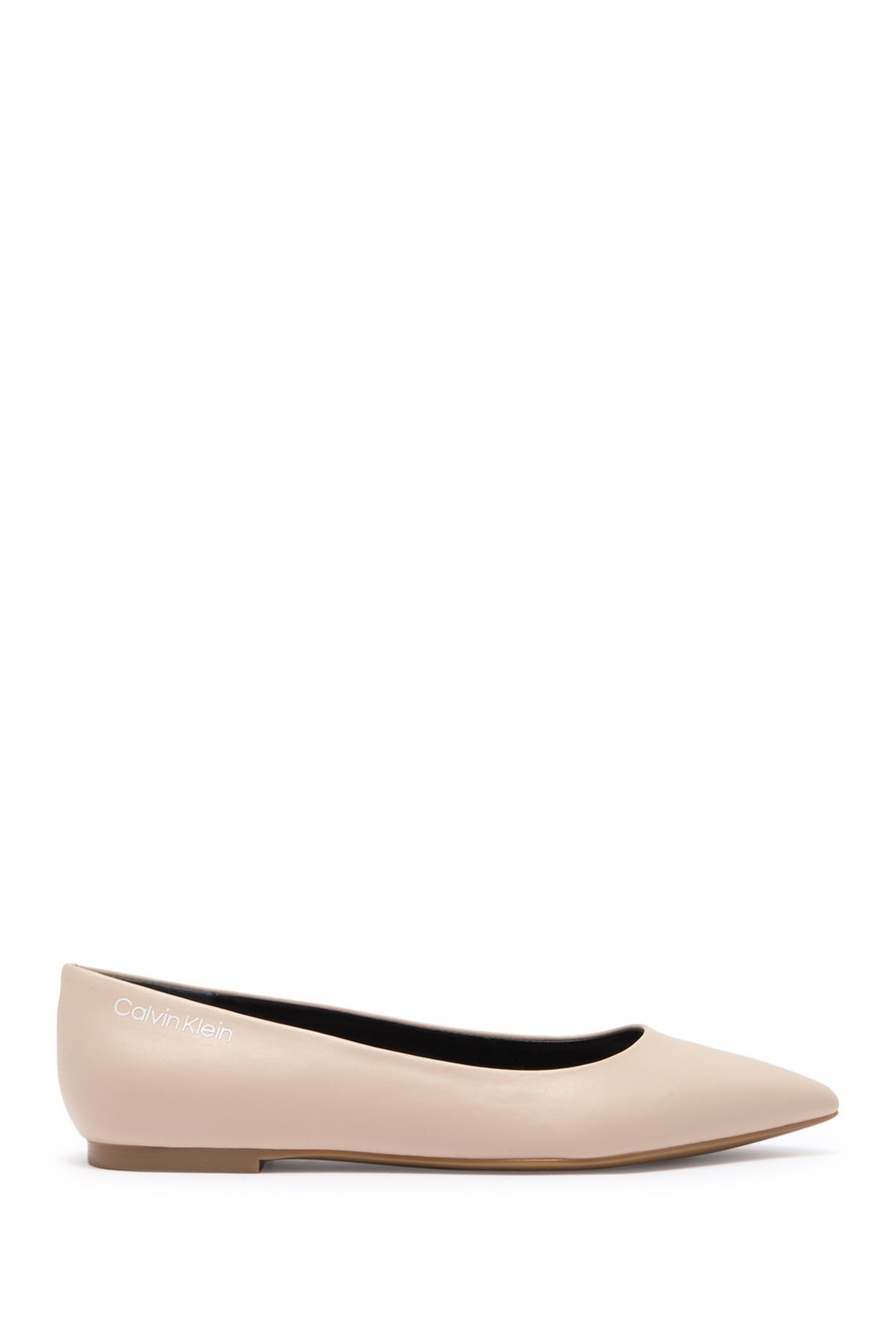 calvin klein aliyah pointed toe flat