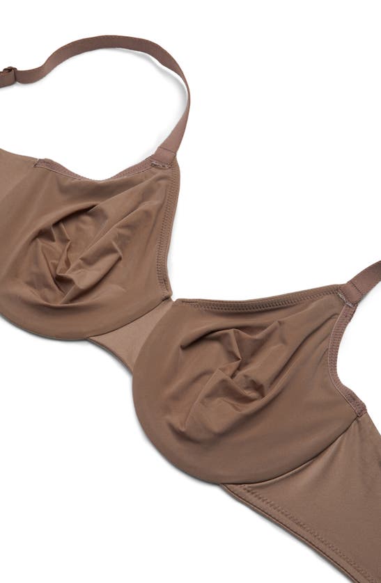 Shop Wacoal Perfect Primer Full Coverage Underwire Bra In Deep Taupe