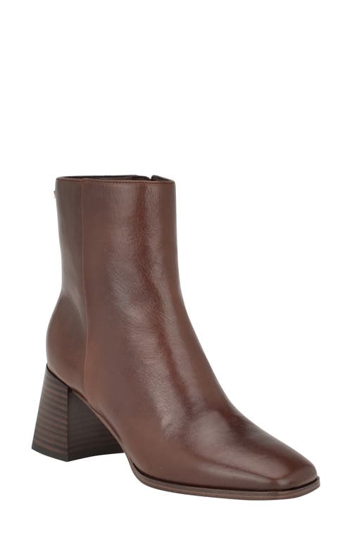 Calvin Klein Broma Bootie Dark Brown at Nordstrom,