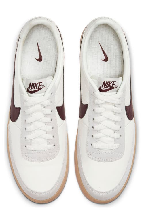 Shop Nike Killshot 2 Sneaker In Sail/night Maroon-gum Yellow