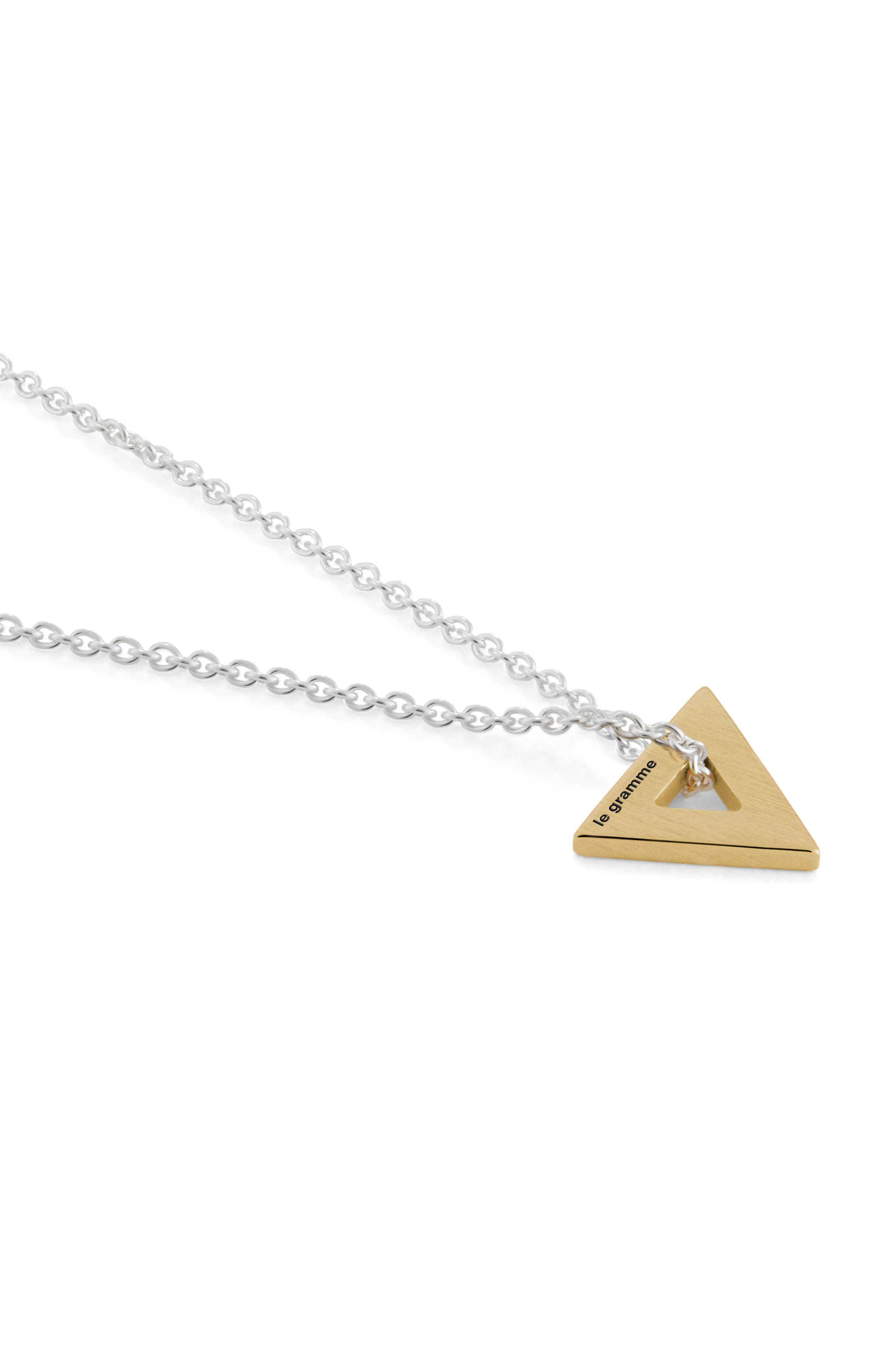 nordstrom triangle necklace