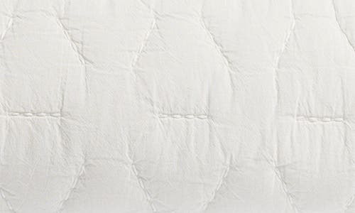 Shop Parachute Soft Stitch Organic Cotton Quilt In Cream