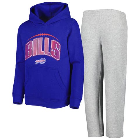 Women's Refried Apparel Red/Royal Buffalo Bills Sustainable Hooded