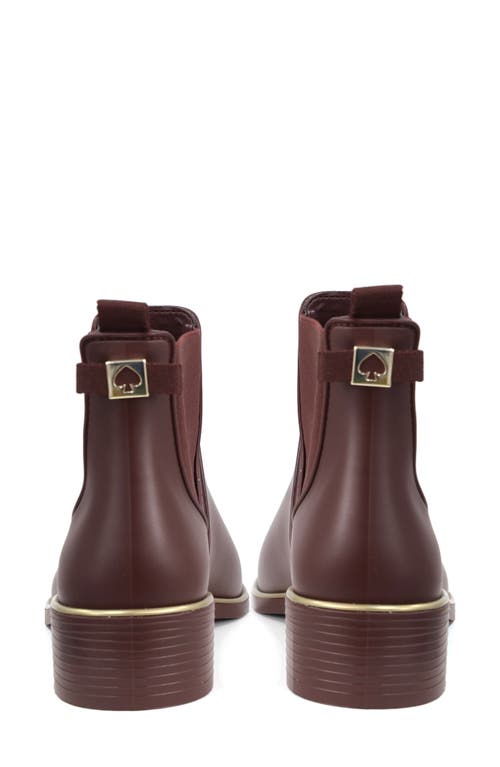 Kate Spade New York Solstice Rain Boot In Cherrywood