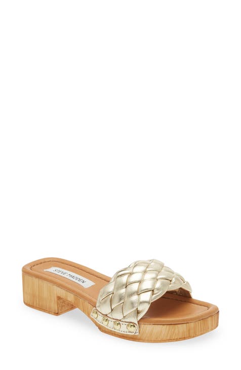 steve madden studded slides