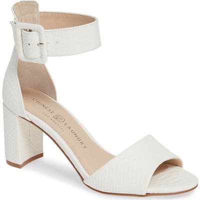 Chinese Laundry Rumor Sandal- White
