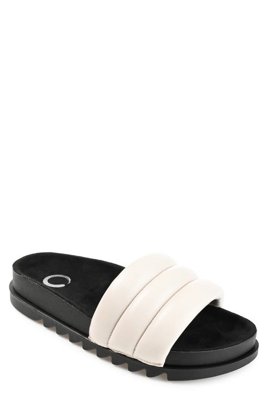Journee Collection Tru Comfort Foam Sandal In Off White