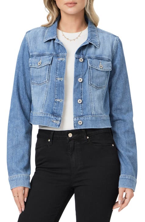 Aveline Crop Denim Jacket (Leanna)