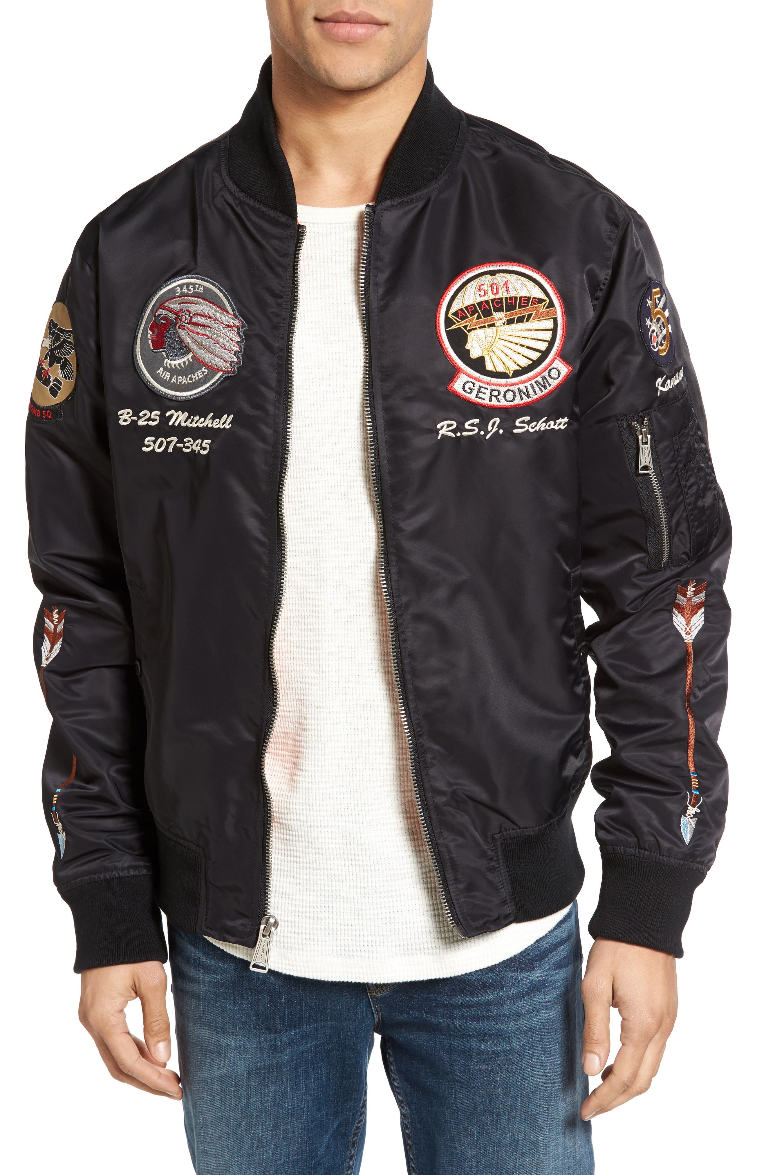 Schott NYC B-52 Bomber Jacket | Nordstrom