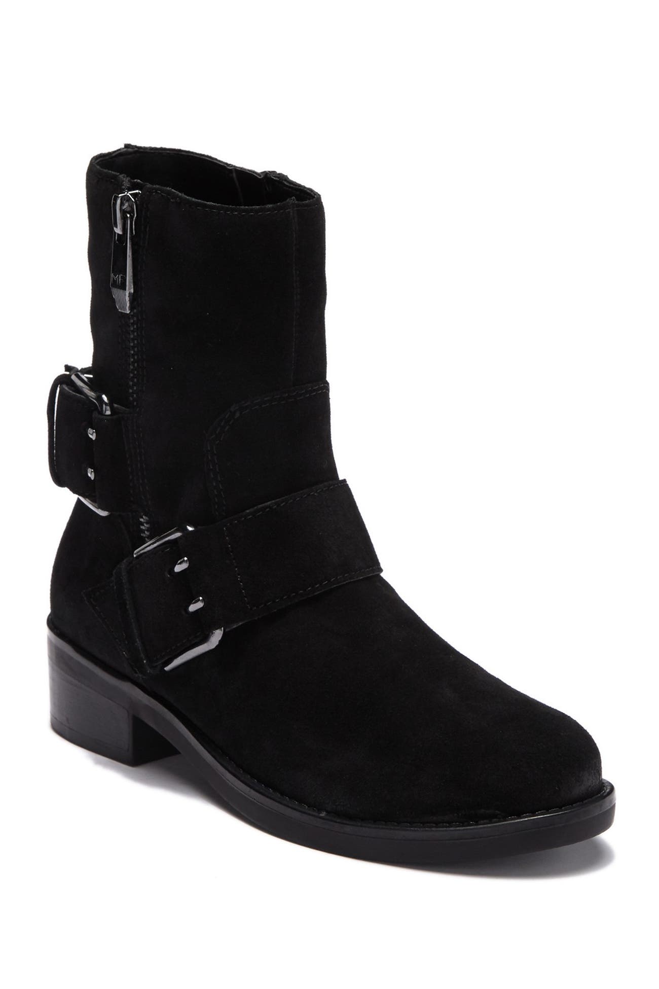 Marc Fisher Parole Suede Buckle Boot Nordstrom Rack