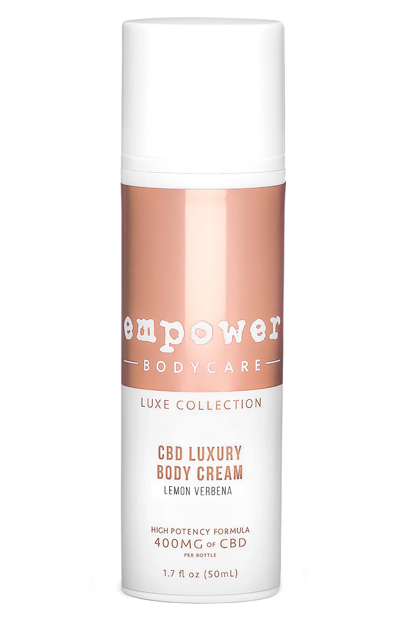 Empower Lemon Verbena CBD Luxury Body Cream in No Color at Nordstrom