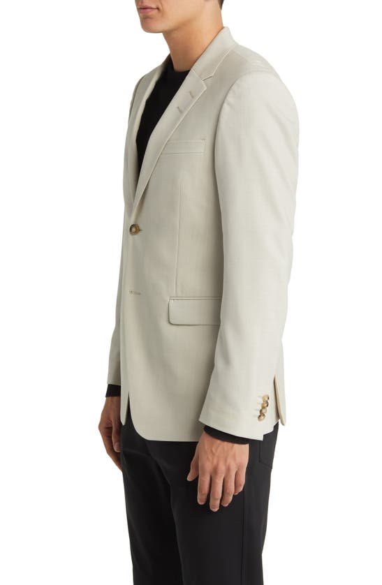 Shop Tiger Of Sweden Jerrett Slim Fit Wool Sport Coat In Pearl White