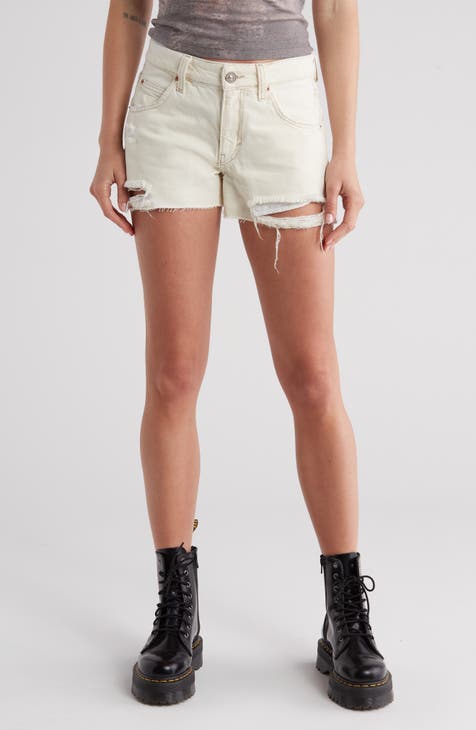 Harri Cut Off Distressed Denim Shorts