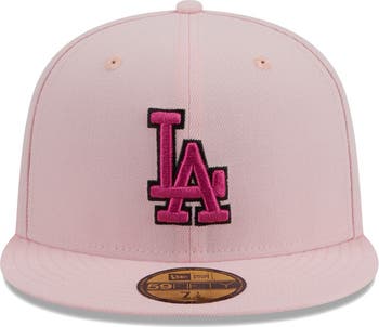 Pink dodgers outlet hat