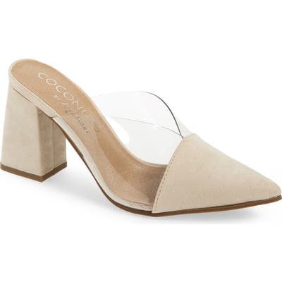 Coconuts By Matisse Shauna Translucent Mule, Beige