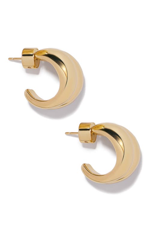 Shop Jennifer Fisher Chavez Micro Huggie Hoop Earrings In Gold