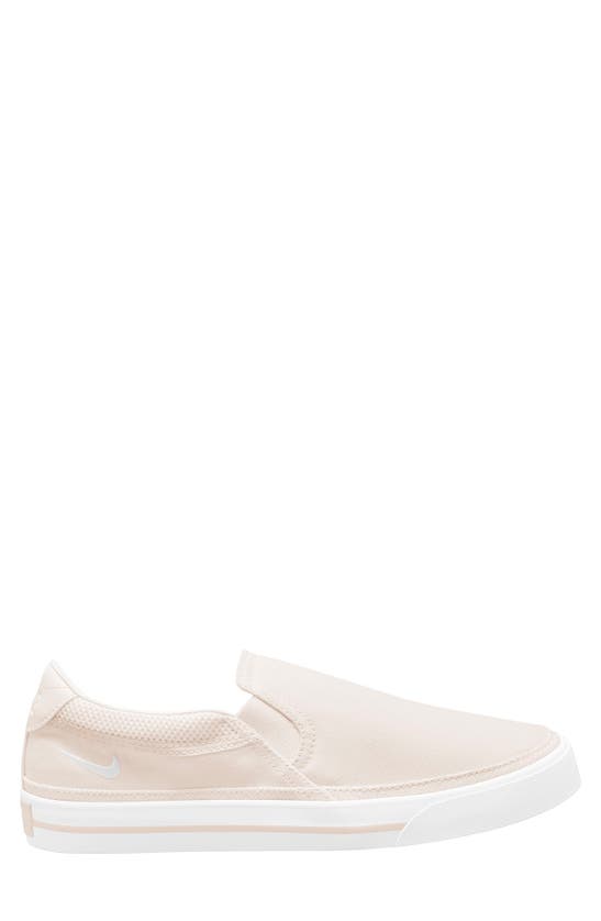 Nike Court Legacy Sneaker In Light Soft Pink/ White