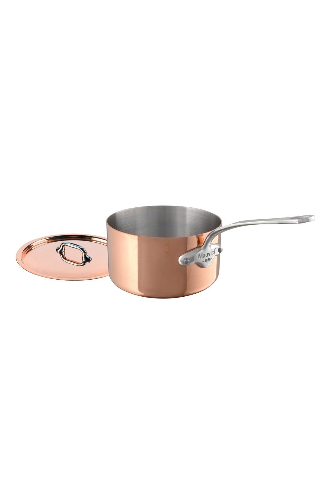 Mauviel M'héritage - M'150s Copper & Stainless Steel Saucepan With Lid ...