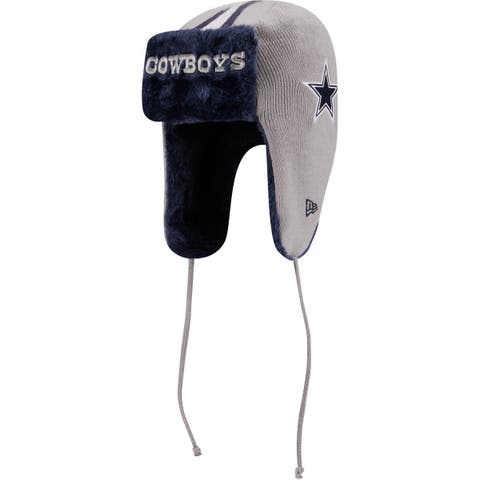 Men's New Era Black Dallas Cowboys Super Bowl Champions Cuffed Knit Hat