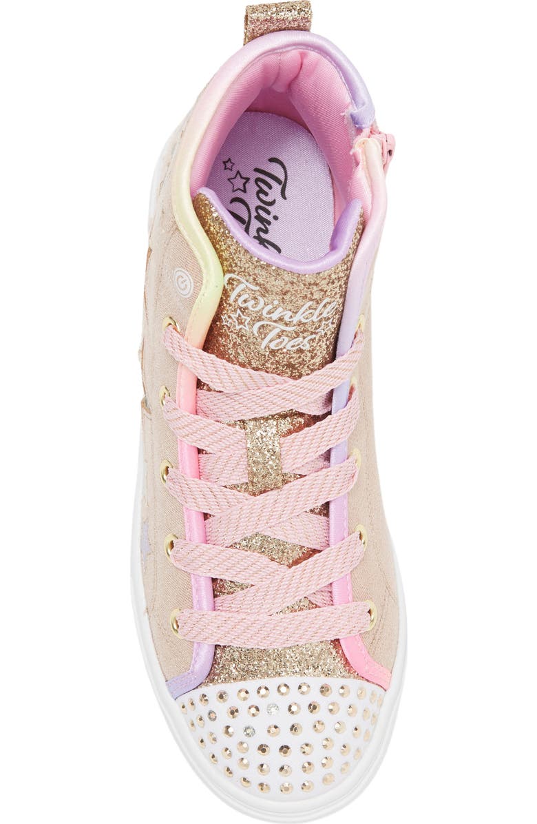 SKECHERS Kids' Twinkle Toes High Top Sneaker | Nordstromrack