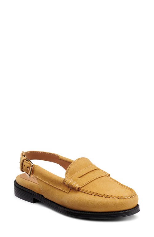 G.H.BASS G. H.BASS Easy Slingback Weejuns Loafer in Yellow