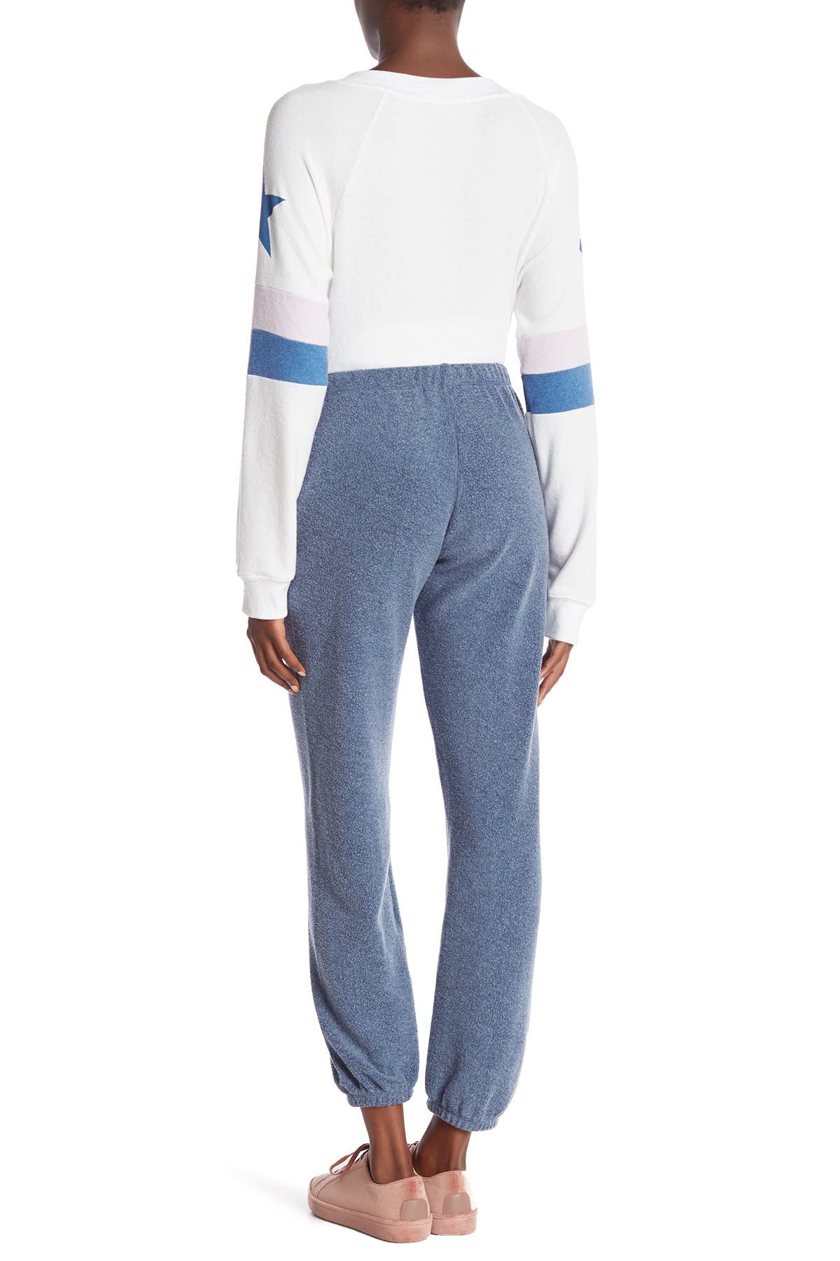 teddy bear fleece joggers