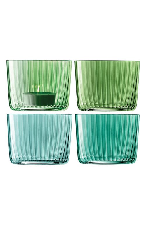 LSA 4-Piece Votive Candleholder Set in Jade at Nordstrom