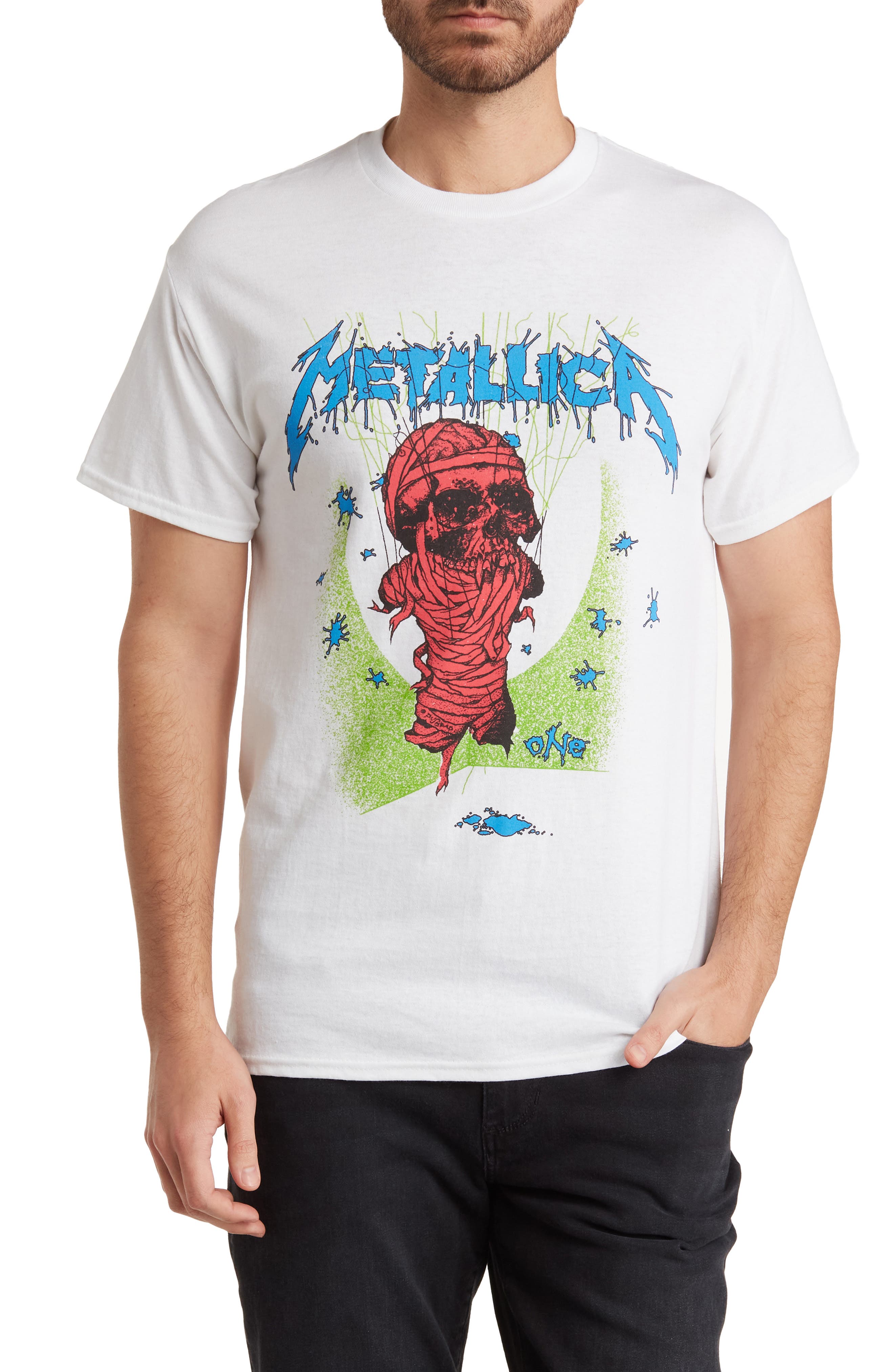 Merch Traffic Metallica Cotton Graphic T-Shirt | Nordstromrack