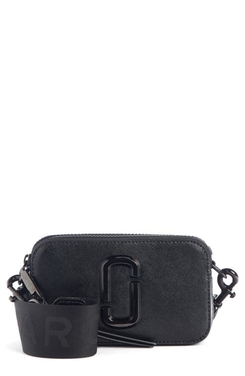 Marc Jacobs The Snapshot Dtm Leather Card Holder, Black, One Size