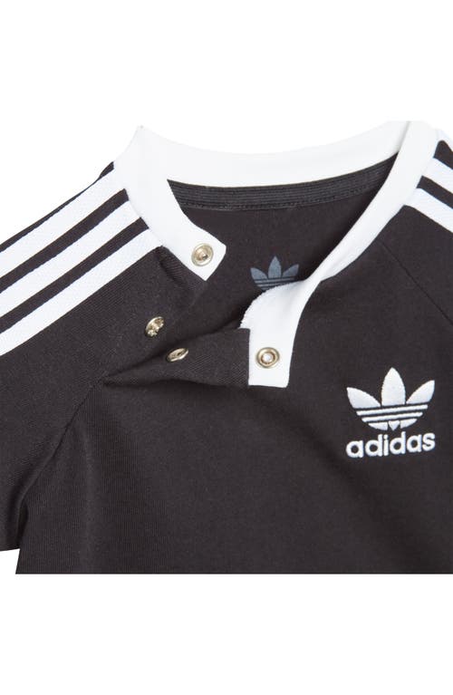 Shop Adidas Originals Adidas Adicolor 3-stripes T-shirt In Black