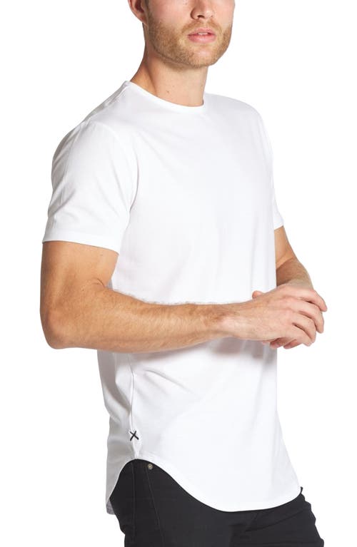 AO Elongated Tee in White