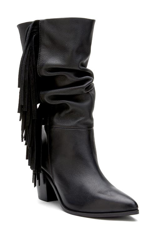 Matisse Brin Pointed Toe Boot in Black