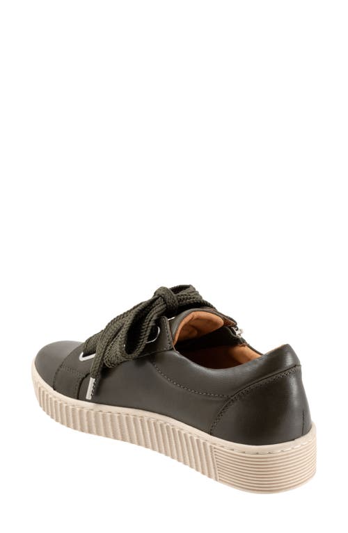 Shop Eos Footwear Jovi Sneaker In Dark Olive