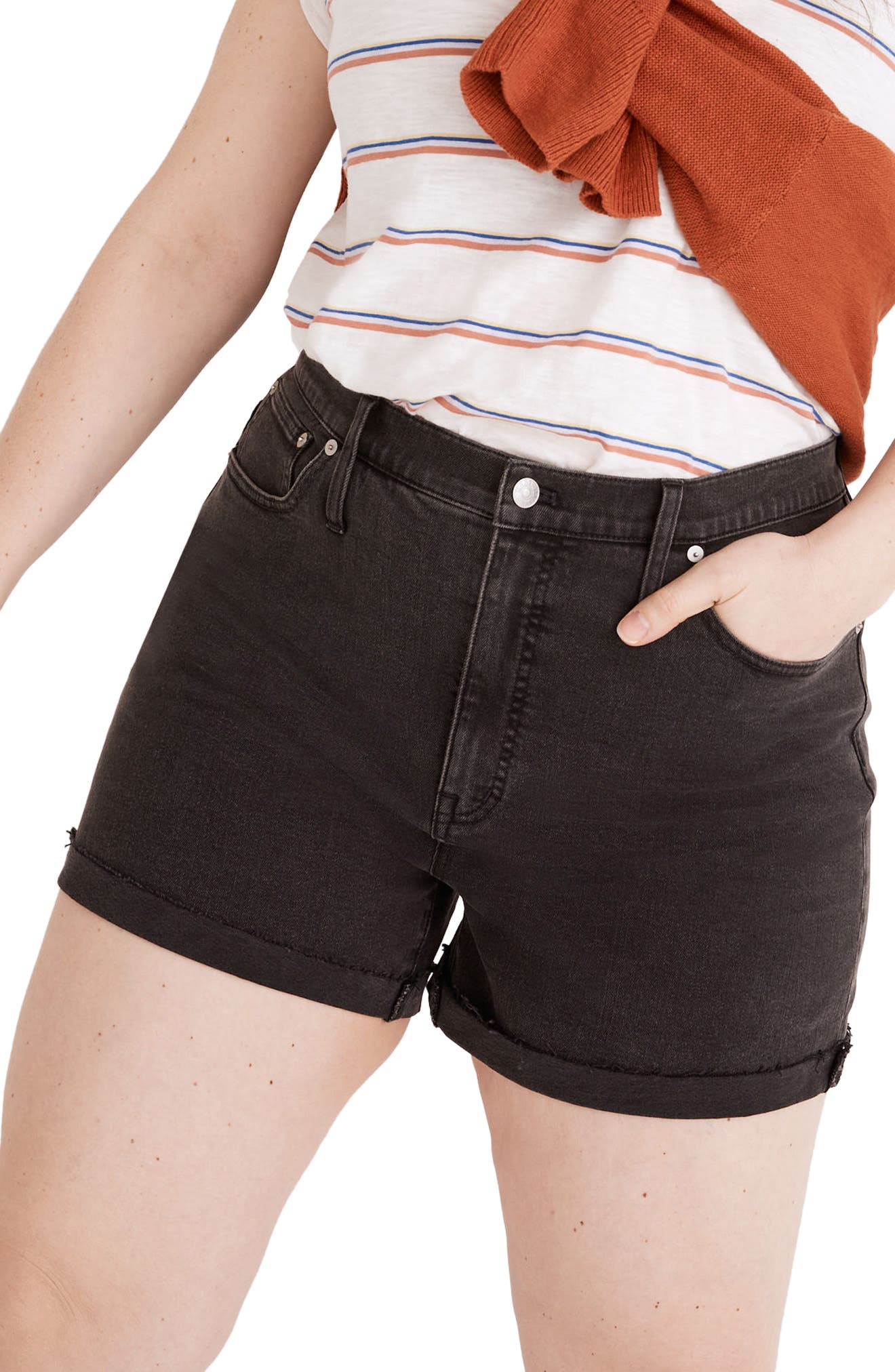 Women's Black Denim Shorts | Nordstrom